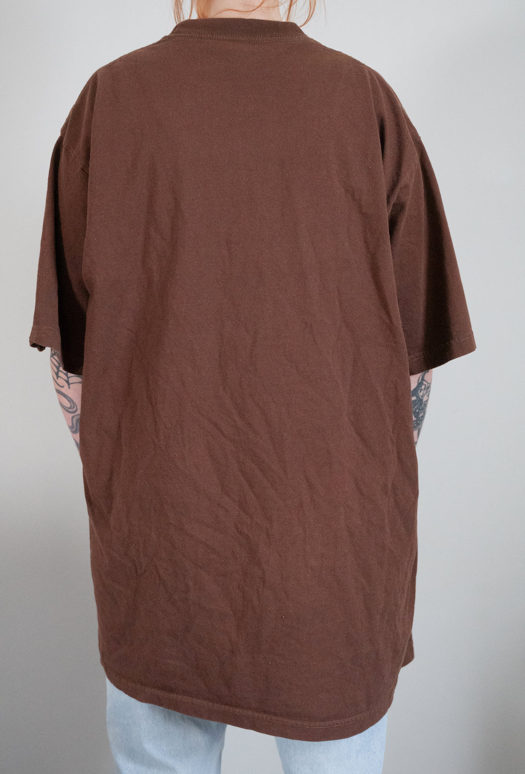 "Very Much In Love" Brown Tee - Size XL