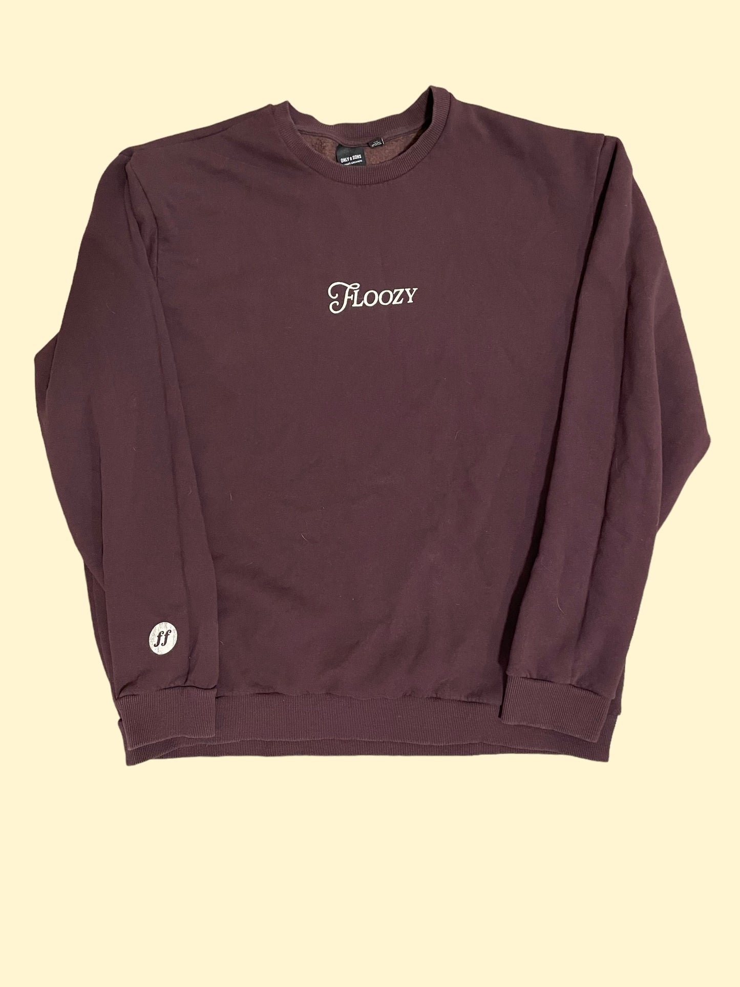 Floozy Dark Purple Crewneck - Size XL