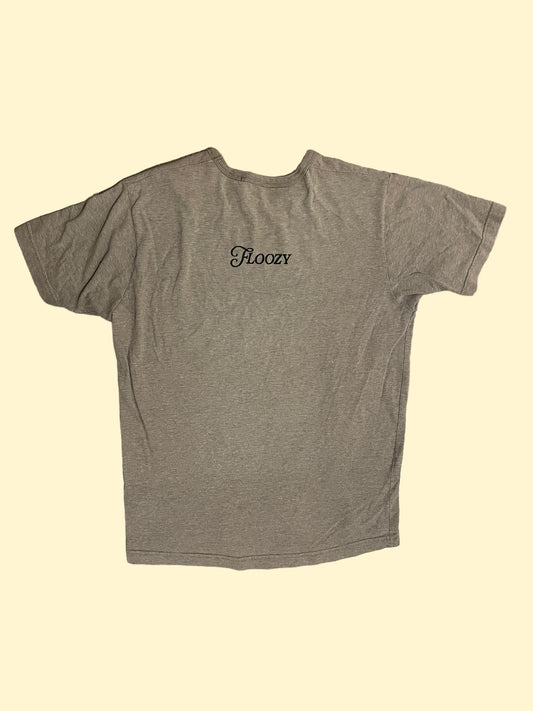 Floozy Brown V-Neck Tee - Size M