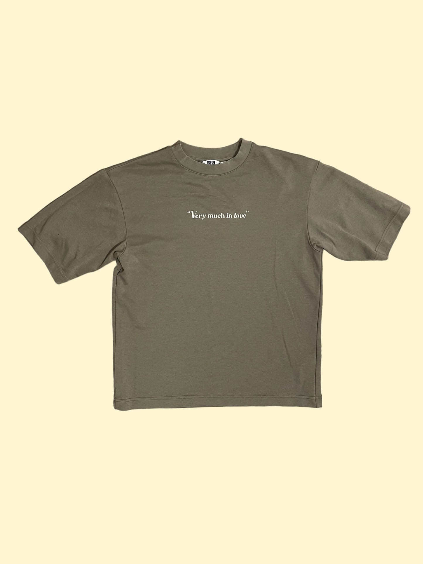 "Very Much In Love" Dark Green Tee - Size M