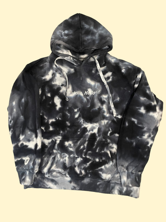 Hello, Hello  Tie dye Hoodie - Size XL