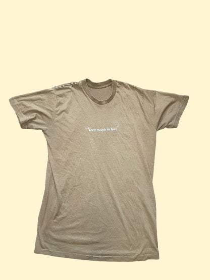 "Very Much In Love" Beige Tee - Size M