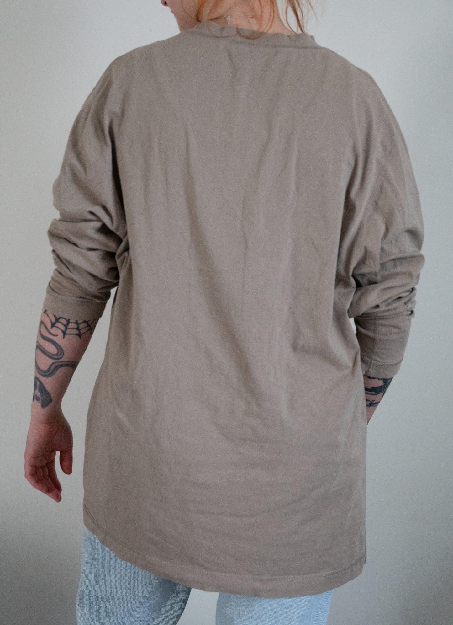 Hello, Hello Beige Long Sleeve - Size L