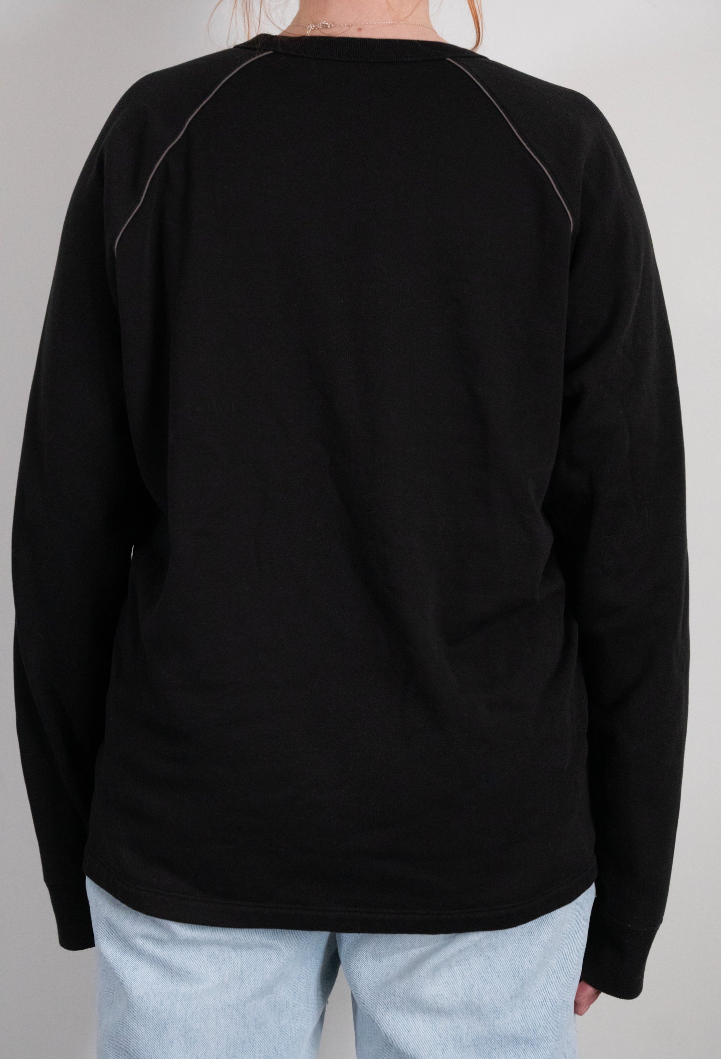 Hello, Hello Black Crewneck - Size XL