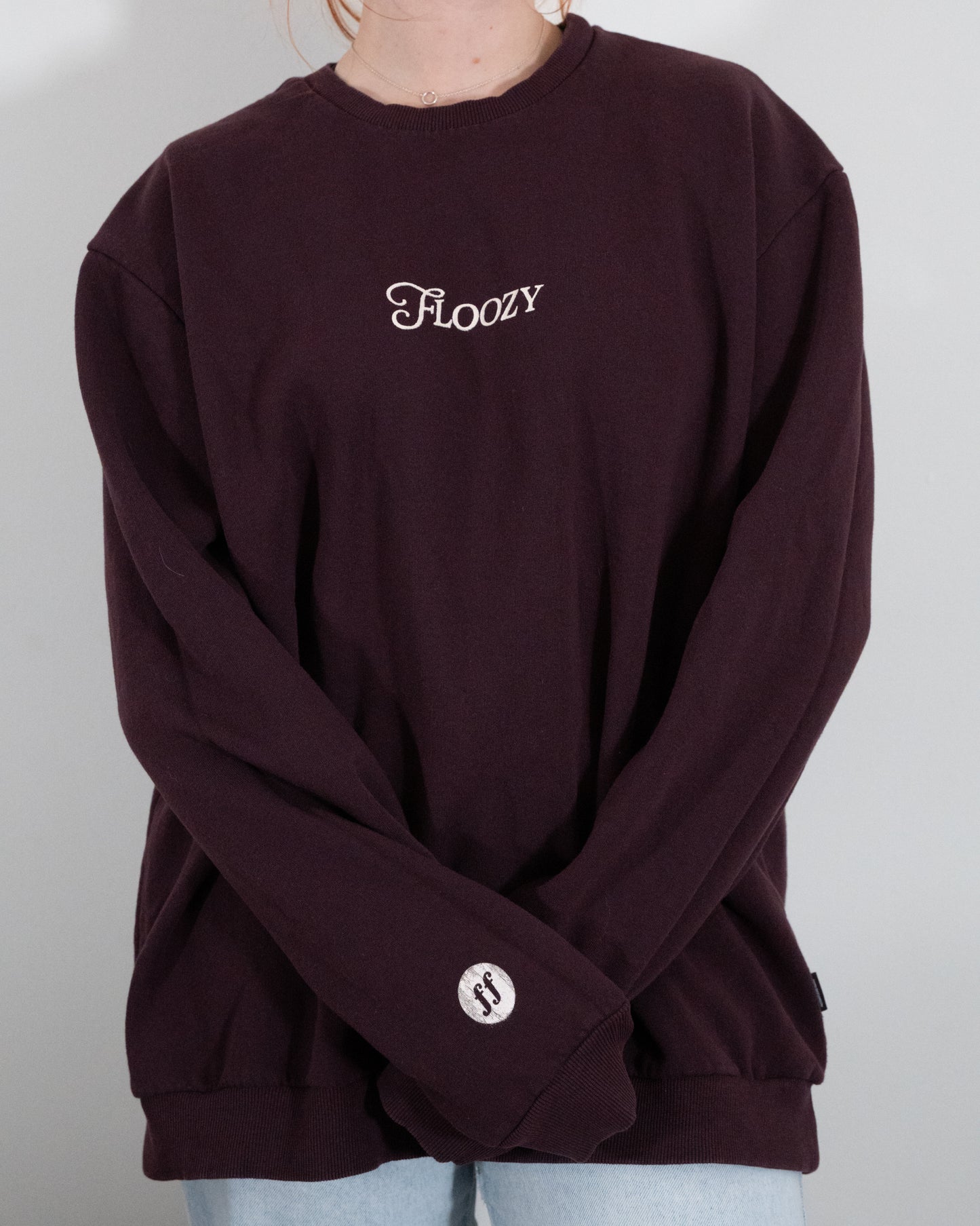 Floozy Dark Purple Crewneck - Size XL