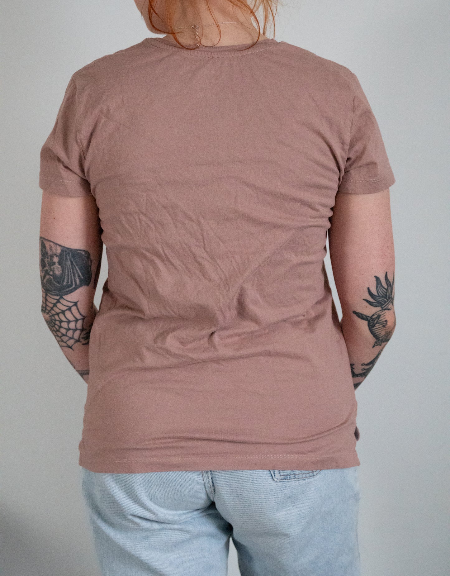 "Very Much In Love" Baby Pink Bench Tee - Size S