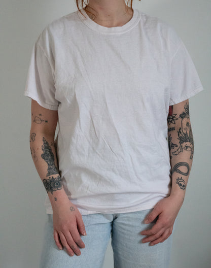 "Very Much In Love" White Tee - Size L