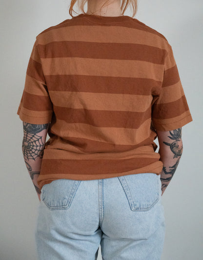 Hello, Hello Striped Tee - Size M