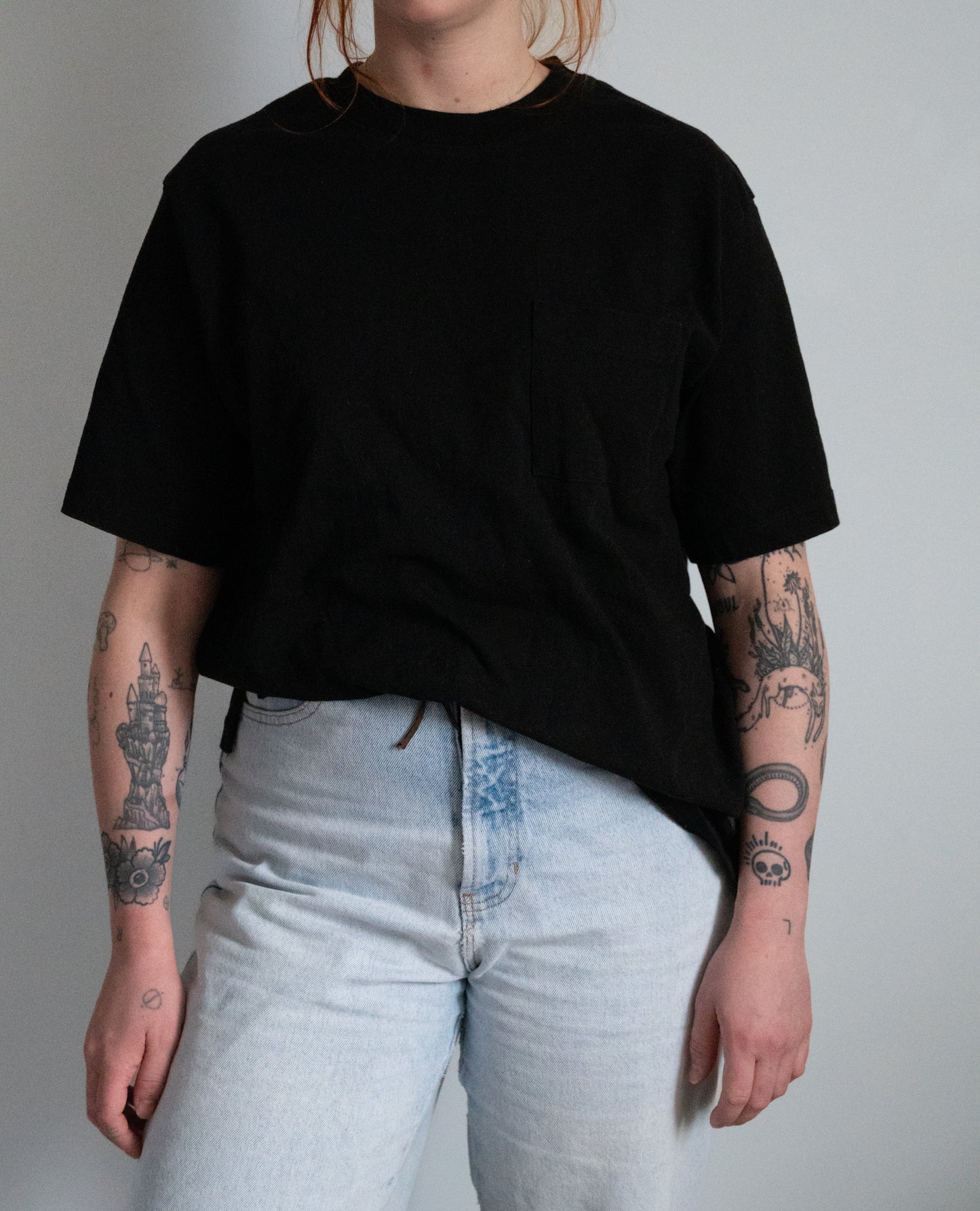 "Very Much In Love" Black Tee - Size M